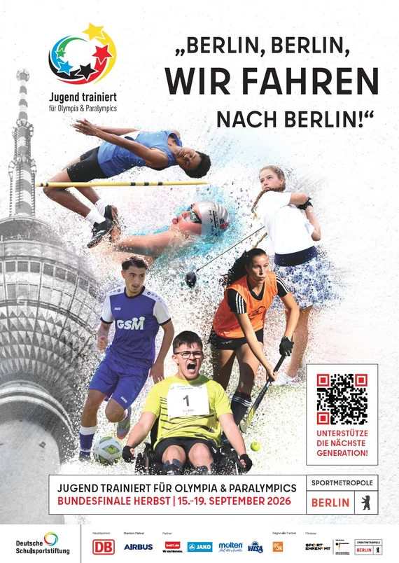 Plakat Bundesfinale Jugend trainiert